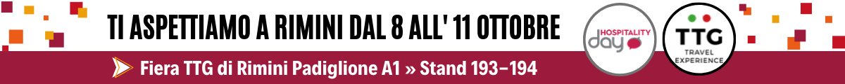 Vieni a trovarci a Rimini Hday+ttg2019