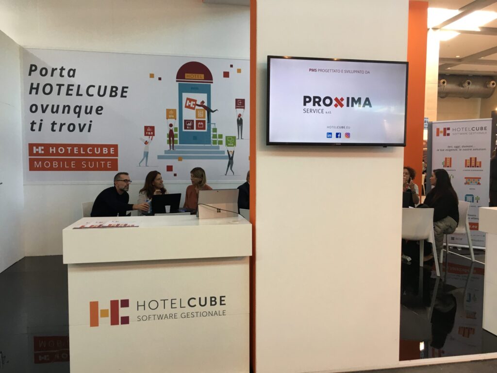 stand HOTELCUBE al TTG 2019